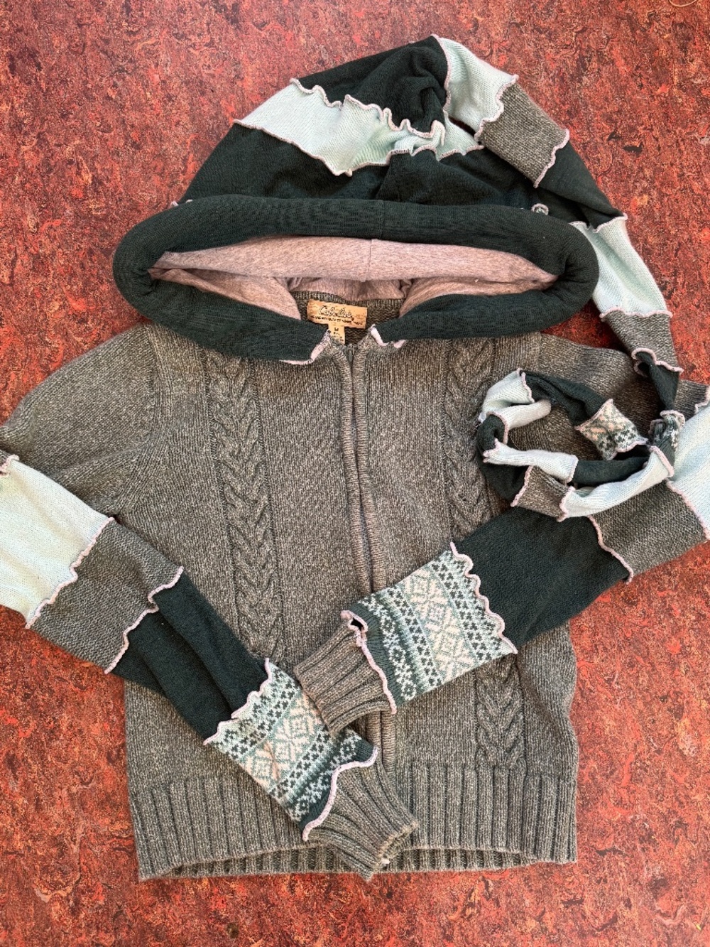 Katwise-Style Upcycled Elf Hoodie